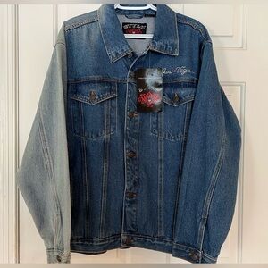 Vintage Stylo jeans jacket (Las Vegas) Size XL